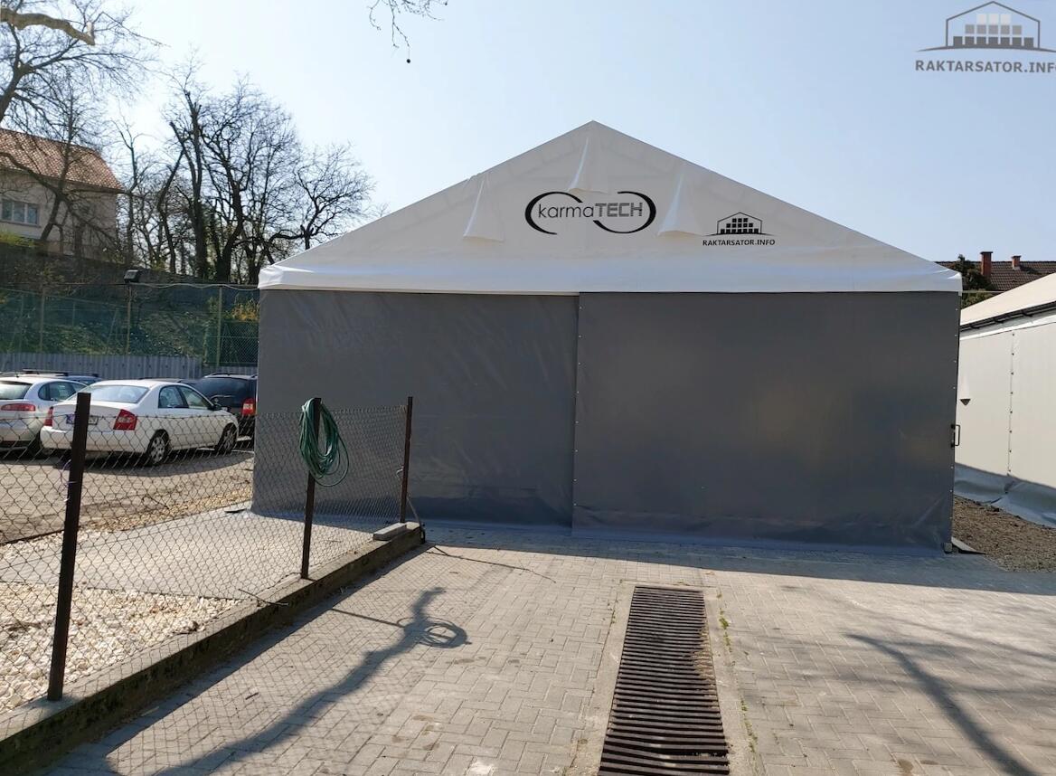 Időjárásálló raktársátrak